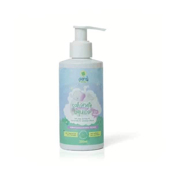 Sabonete Líquido e Shampoo Infantil Relaxante - Verdi Natural