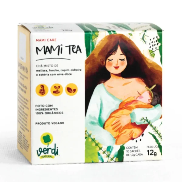 Chá para Mamãe - Mami Tea com Blend de Ervas - Verdi Natural