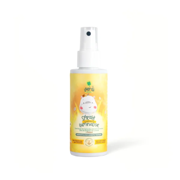 Spray Clareador de Cabelo com Camomila e Pantenol - Iluminador Natural | Verdi Natural